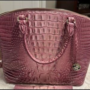 Brahmin Dusty Pink Melbourne Satchel